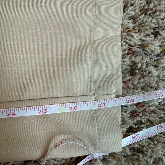 Cider Solid Texture Pleated Wide Leg Trousers Curve & Plus - Picture 12 of 12